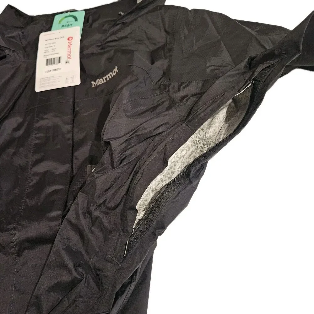 Marmot Women's Precip Eco Jacket rain coat / Black /‎ 46700-001 / Medium/ New